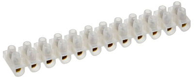 Колодка клеммная ЗВИ-30 6-16кв.мм 12 пар IEK UZV1-030-10